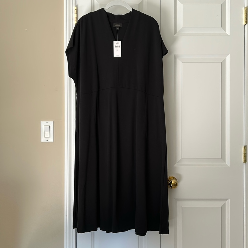 JJill black Wearever Collection knit dress - NWT